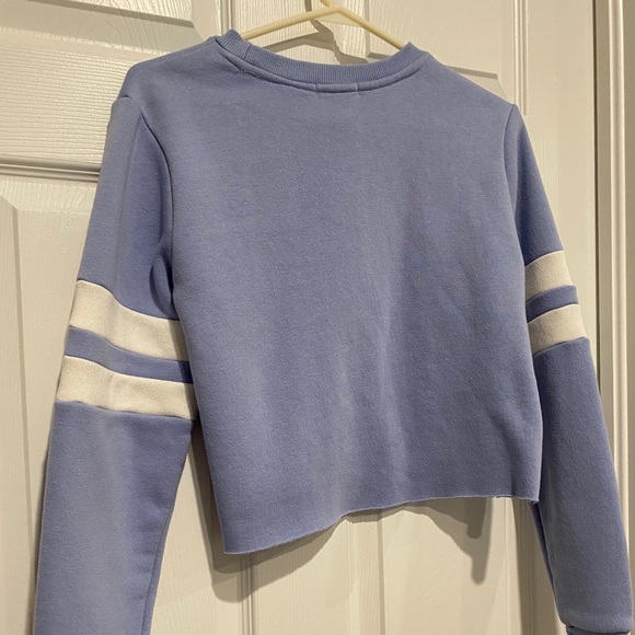 Light blue crop sweater F21 - Picture 2 of 2